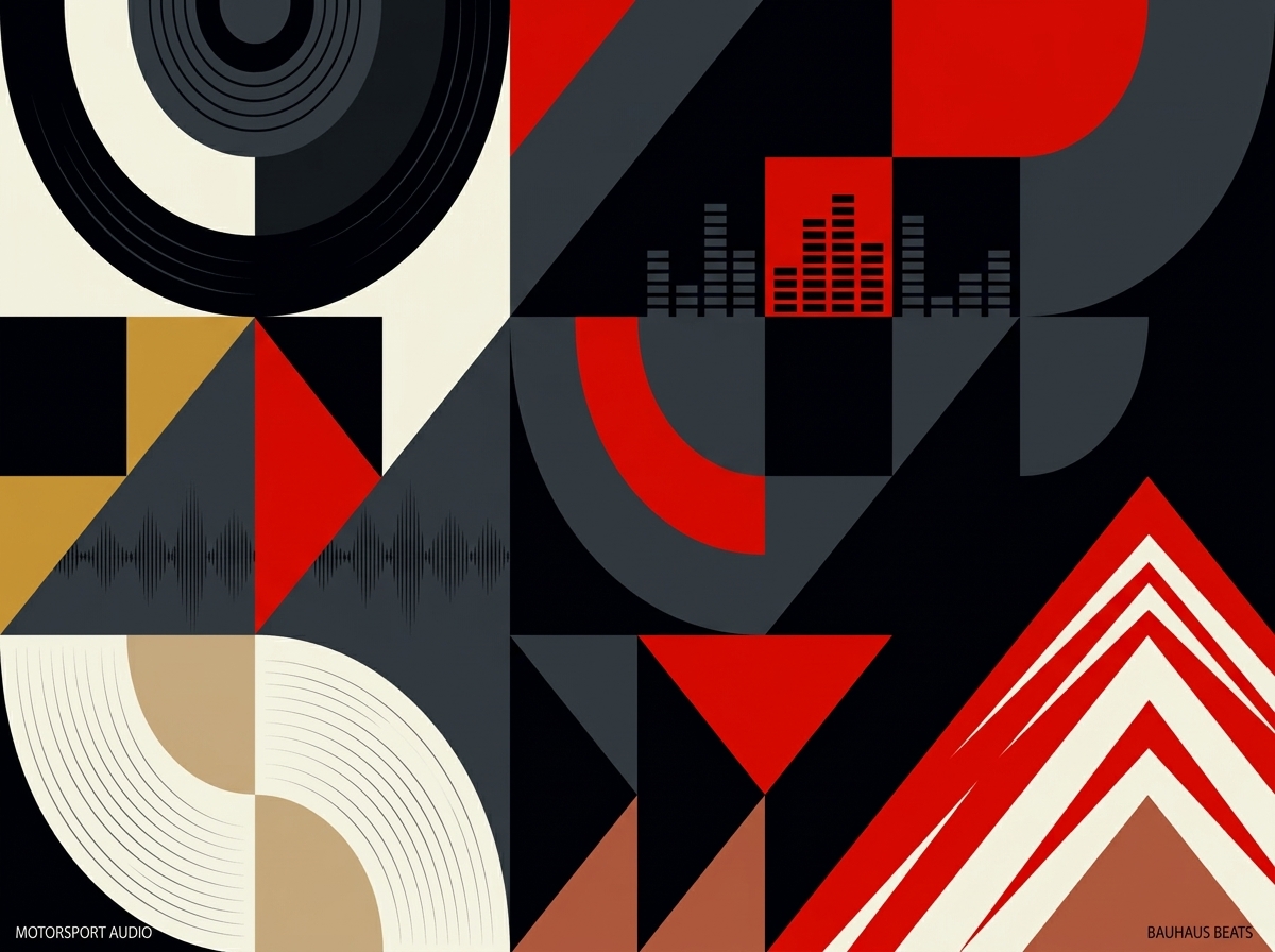 Jukebox Geometric Artwork