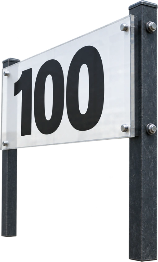100m brake marker