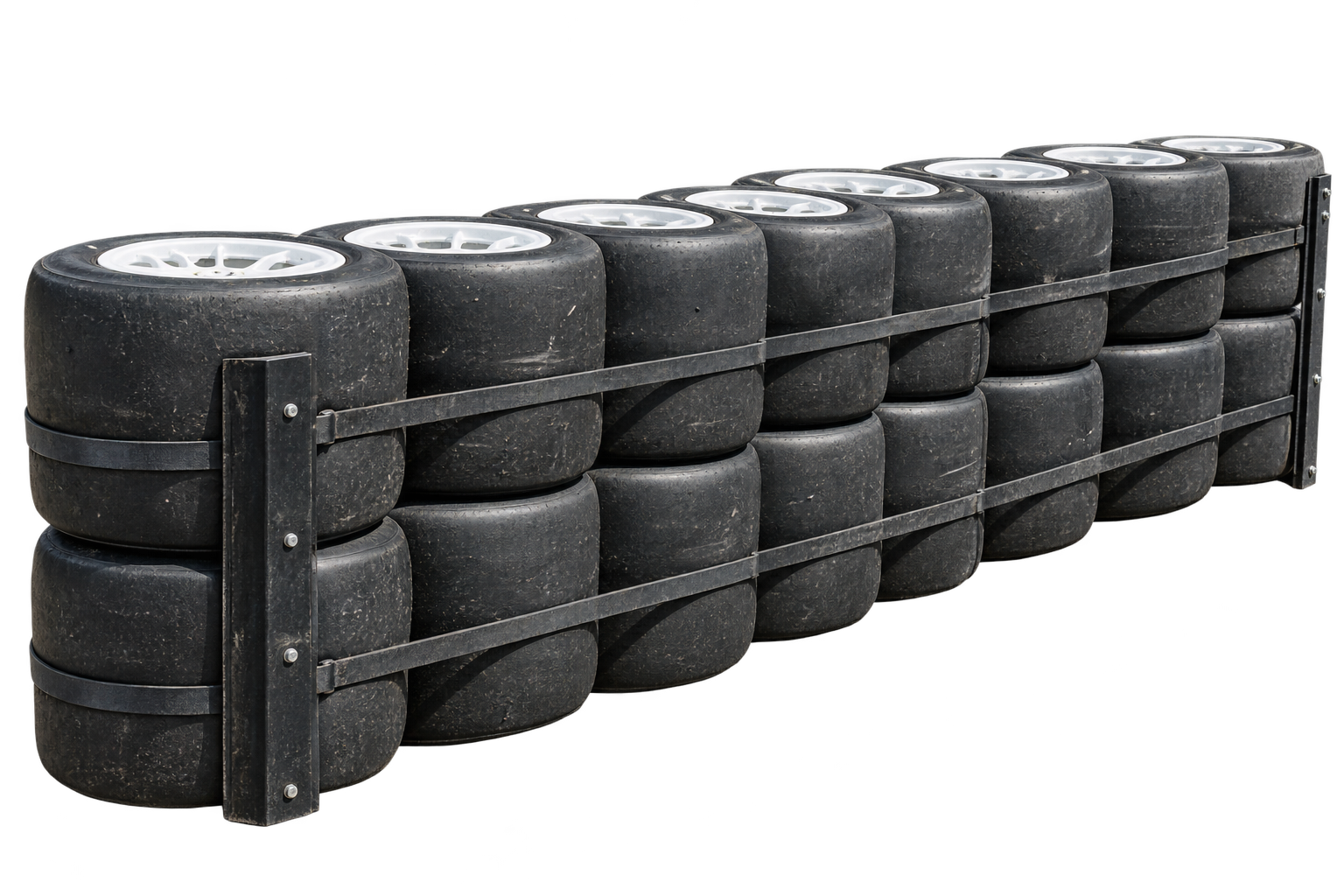 tire barrier left